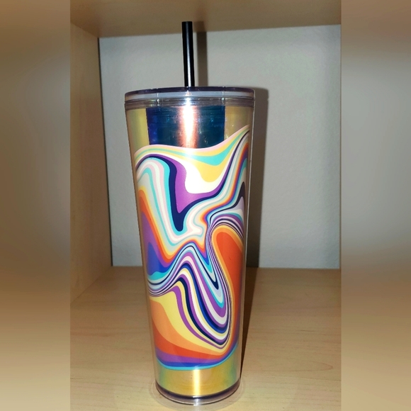 Starbucks Psychedelic Swirl Cup - Picture 1 of 2